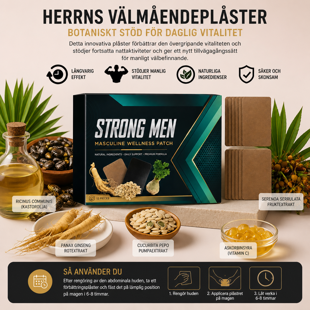 Herrens välmåendeplåster – Botaniskt stöd för daglig vitalitet