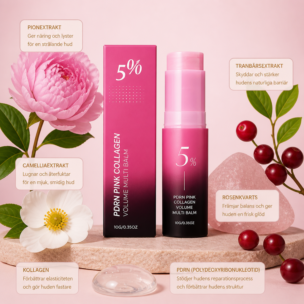 Kollagen Plump & Repair Multibalm – Förbättrar Synliga Fina Linjer & Gör Huden Fastare