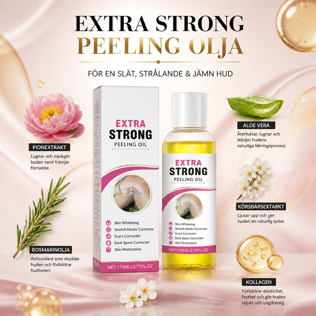 Kollagen Peelingolja – Djup Exfolierande Formula För Slät Och Strålande Hud