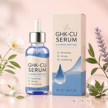 Kopparpeptid GHK-Cu – Lätt Serum För En Fastare och Slätare Hudkänsla
