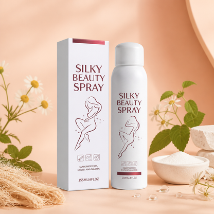 Silkeslen hårborttagningsspray för mild hudvård