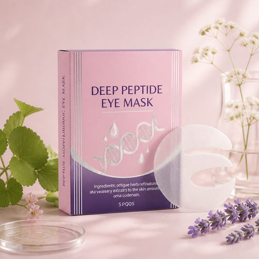 Peptid- och kollagenögonmasker – Återfuktande vård för en slät och fräsch look