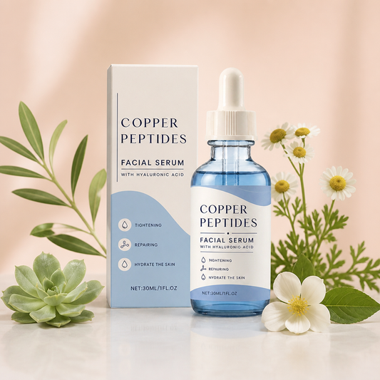 Kopparpeptider och hyaluronsyra – Återfuktande serum för en slätare hud med jämnare utseende