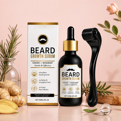 Skäggvårdserum – Närande formula för ett fylligare skäggutseende