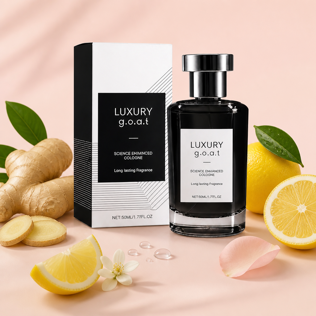 Citrus- och ingefärsdoftande cologne – fräsch långvarig doft för vardagligt bruk