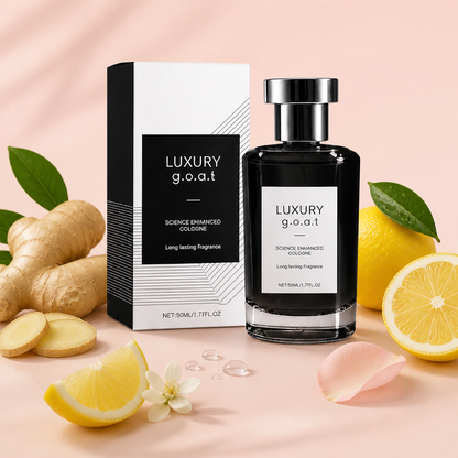 Citrus- och ingefärsdoftande cologne – fräsch långvarig doft för vardagligt bruk