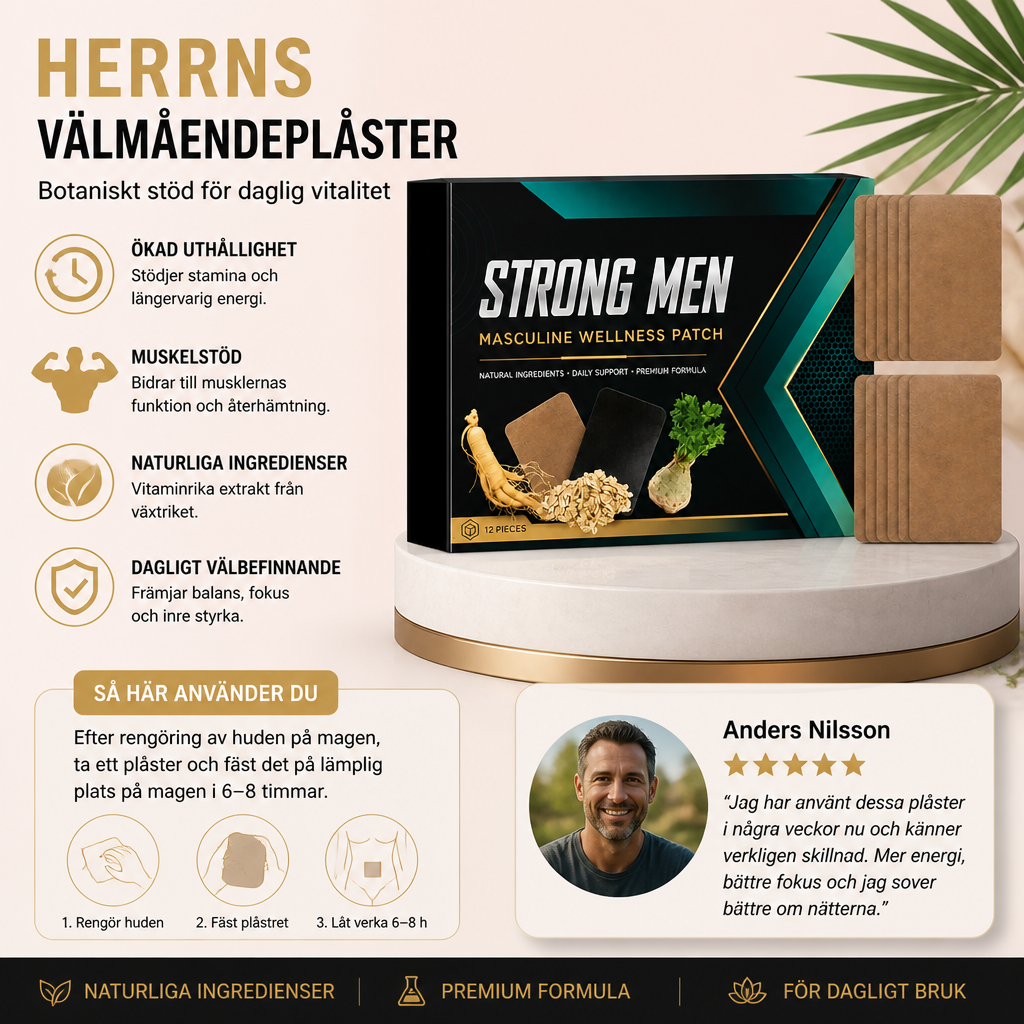 Herrens välmåendeplåster – Botaniskt stöd för daglig vitalitet