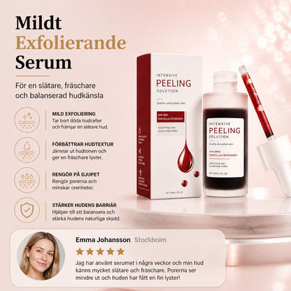 Mildt Exfolierande Serum – För En Slätare, Fräschare och Balanserad Hudkänsla