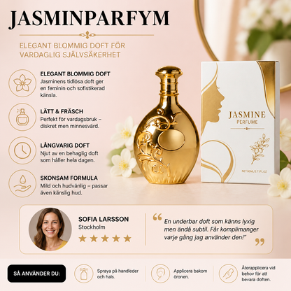 Jasminparfym – Elegant blommig doft för vardaglig självsäkerhet
