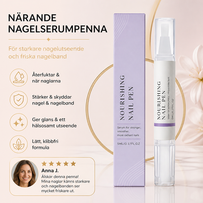 Närande Nagelserumpenna – Återfuktande Vård För Starkare Nagelutseende Och Nagelband