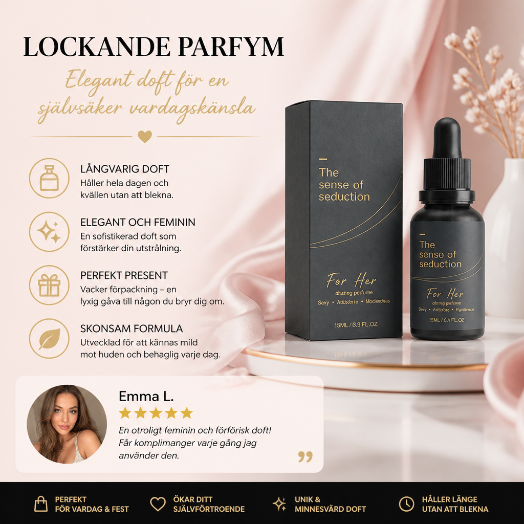 Lockande parfym – elegant doft för en självsäker vardagskänsla