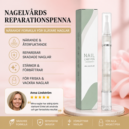 Nagelvårdsreparationspenna – närande formula för slätare naglar