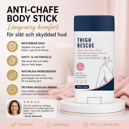 Anti-Chafe Body Stick – långvarig komfort för slät och skyddad hud