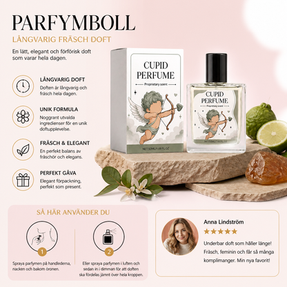Parfymboll – långvarig fräsch doft med elegant doft