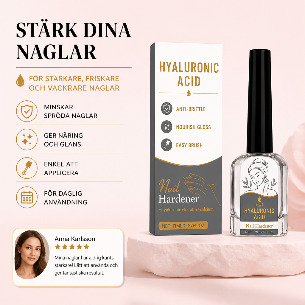 Nagelstärkande Serum – Återfuktande Formula För Friskare Naglar