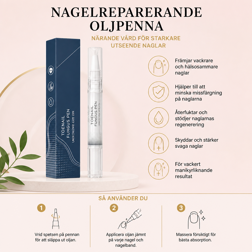 Nagelreparerande Oljepenna – Närande Vård För Starkare Utseende Naglar