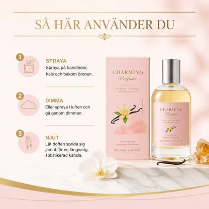Elegant vanilj- och amberparfym – varm doft för vardaglig sofistikering