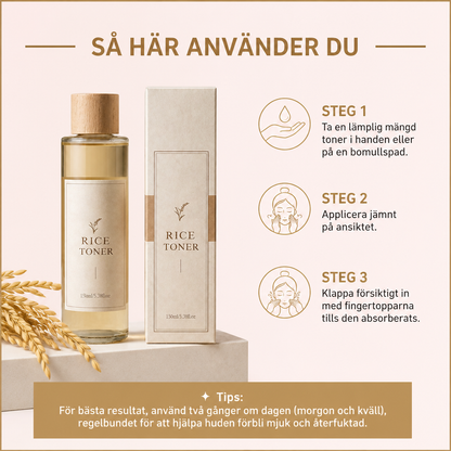 Hyaluronsyra Risvatten – Återfuktande Formel För Slät Hud Med Lyster