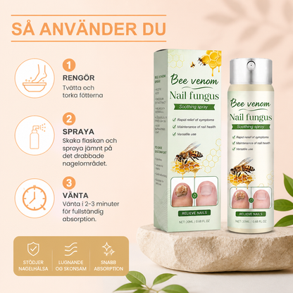 Fotvårdsspray – Uppfriskande formula för bekväma fötter och nagelvård