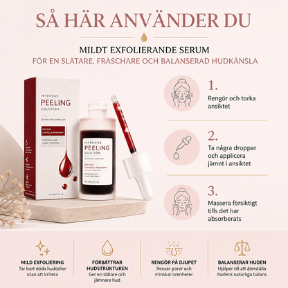 Mildt Exfolierande Serum – För En Slätare, Fräschare och Balanserad Hudkänsla