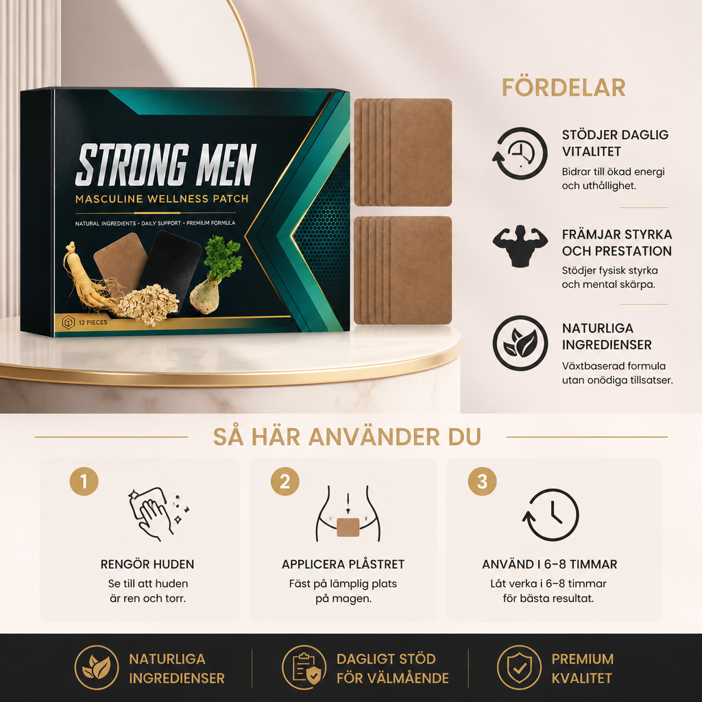Herrens välmåendeplåster – Botaniskt stöd för daglig vitalitet