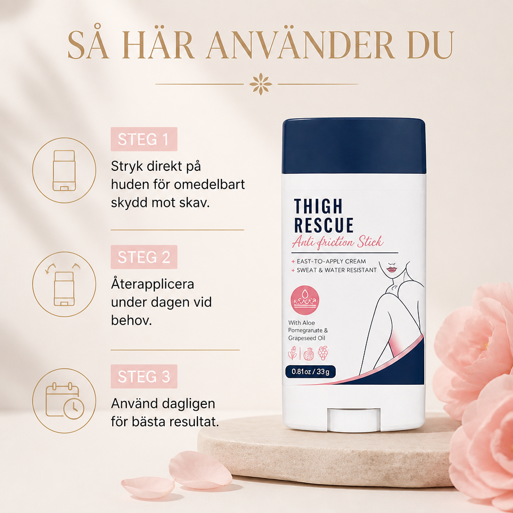 Anti-Chafe Body Stick – långvarig komfort för slät och skyddad hud