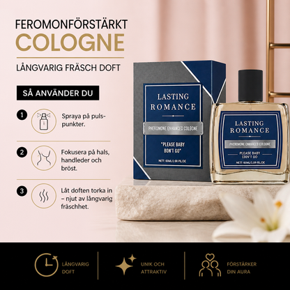 Feromonförstärkt cologne – långvarig fräsch doft