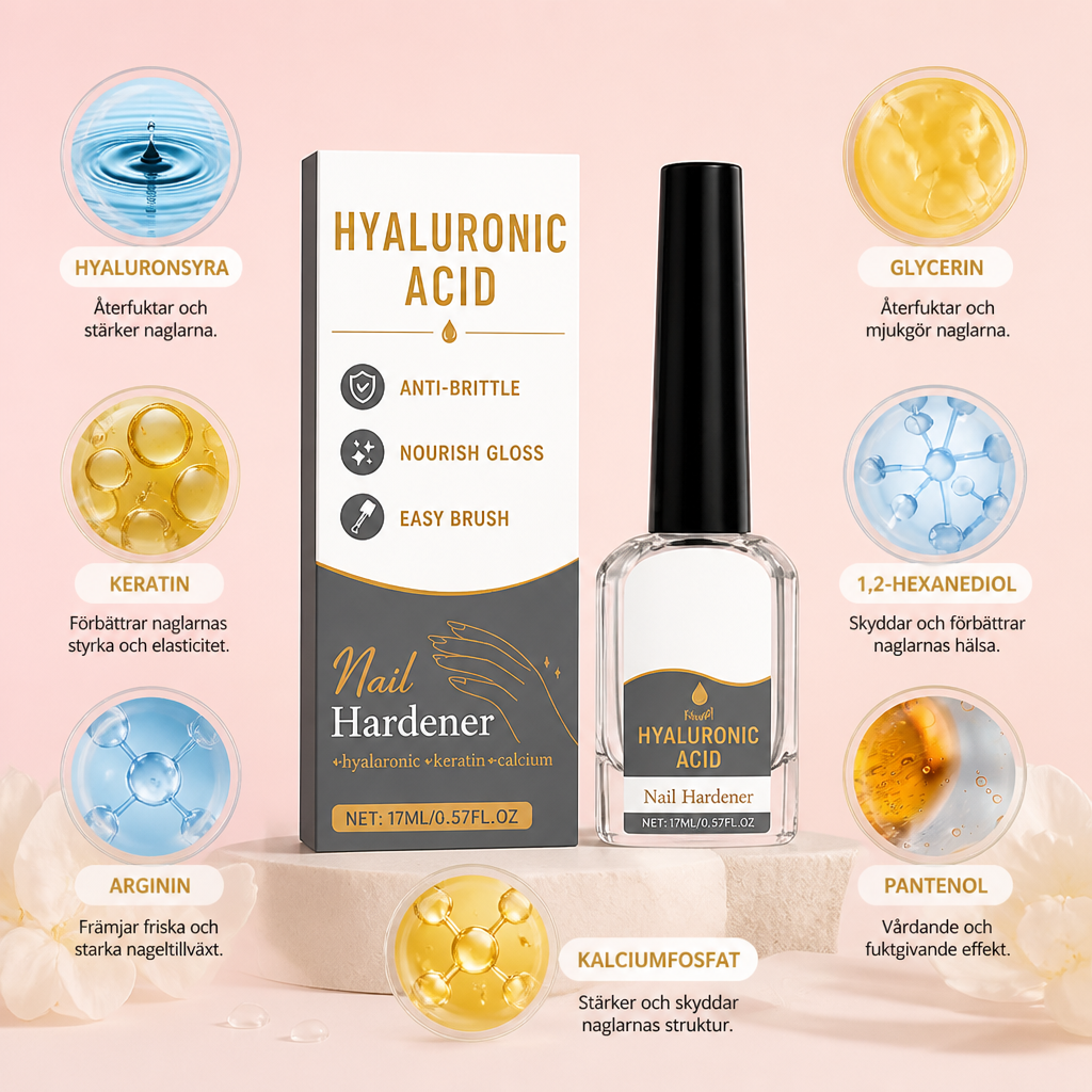 Nagelstärkande Serum – Återfuktande Formula För Friskare Naglar