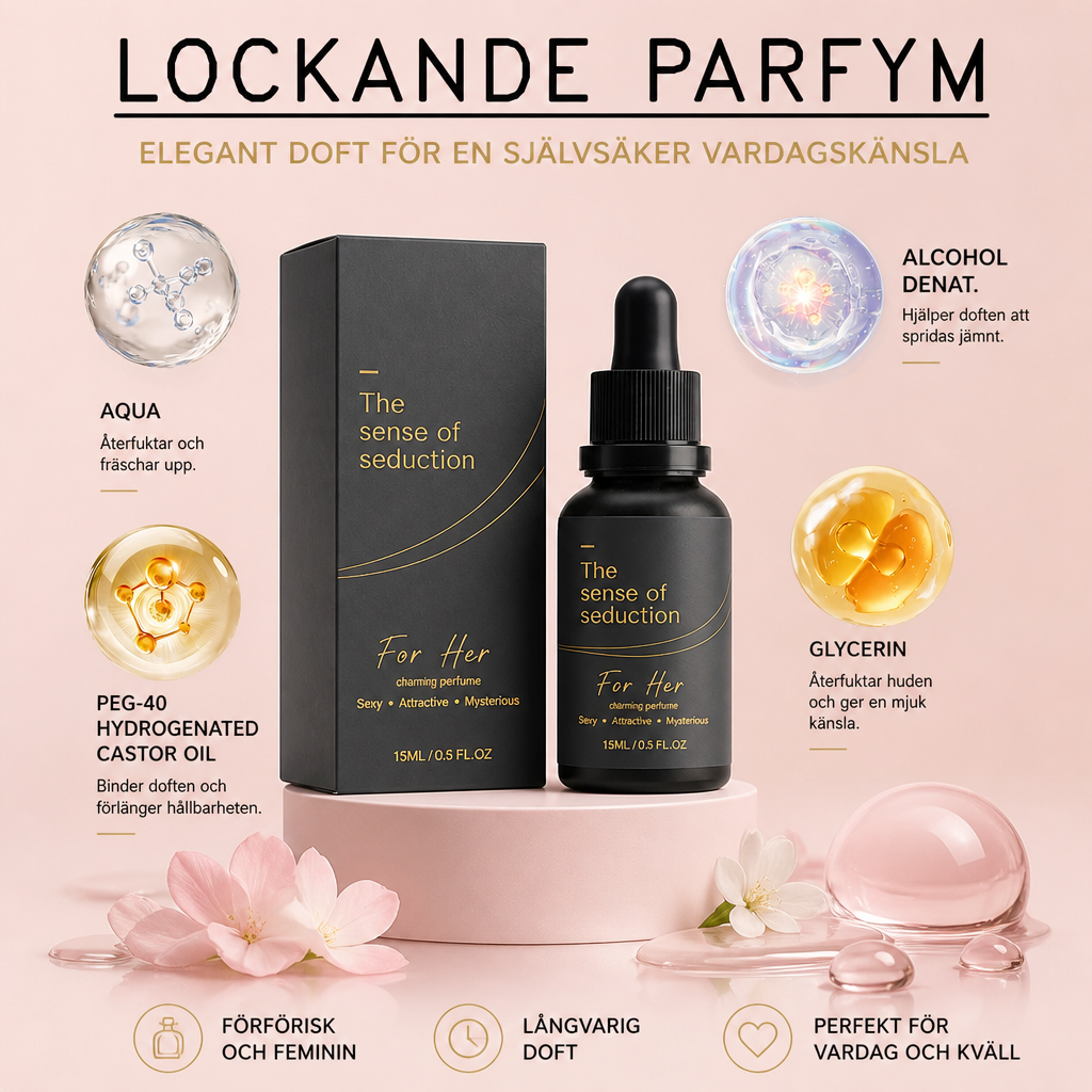 Lockande parfym – elegant doft för en självsäker vardagskänsla