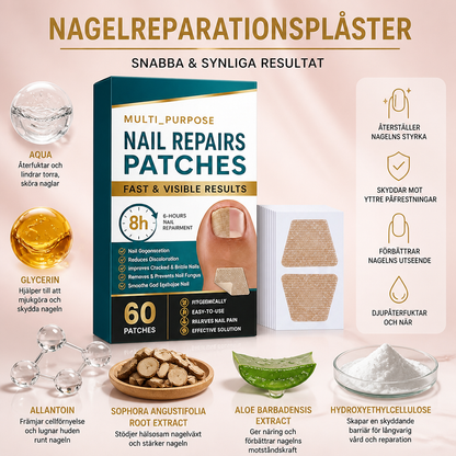 Nagelreparationsplåster – Närande vård för starkare naglar