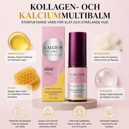 Kollagen- och kalciummultibalm – återfuktande vård för slät och strålande hud