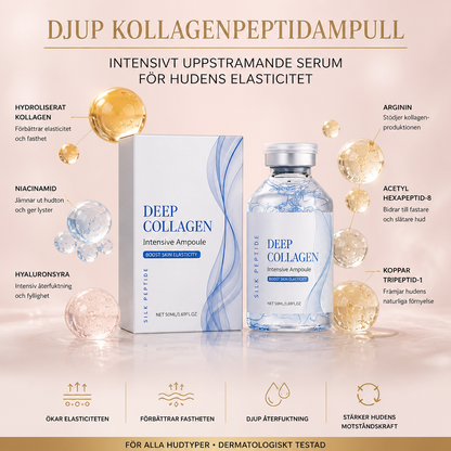 Djup Kollagenpeptidampull – Intensivt Uppstramande Serum För Hudens Elasticitet
