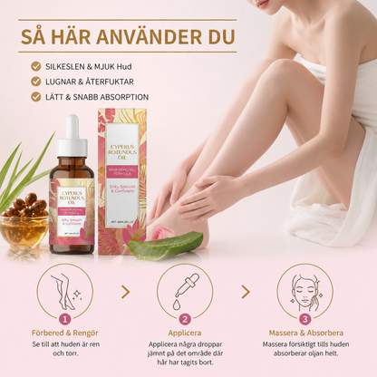 Cyperus Rotundus-Olja – Naturligt Framställd Formula För Silkeslen Och Mjuk Hud