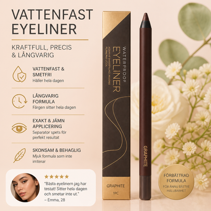 Vattenfast Glittergel-Eyeliner – Långvarig Kladdfri Färg