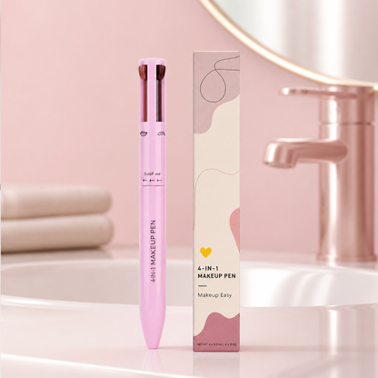 4-i-1 Sminkpenna – Eyeliner, Highlighter, Läpp- & Ögonbrynspenna