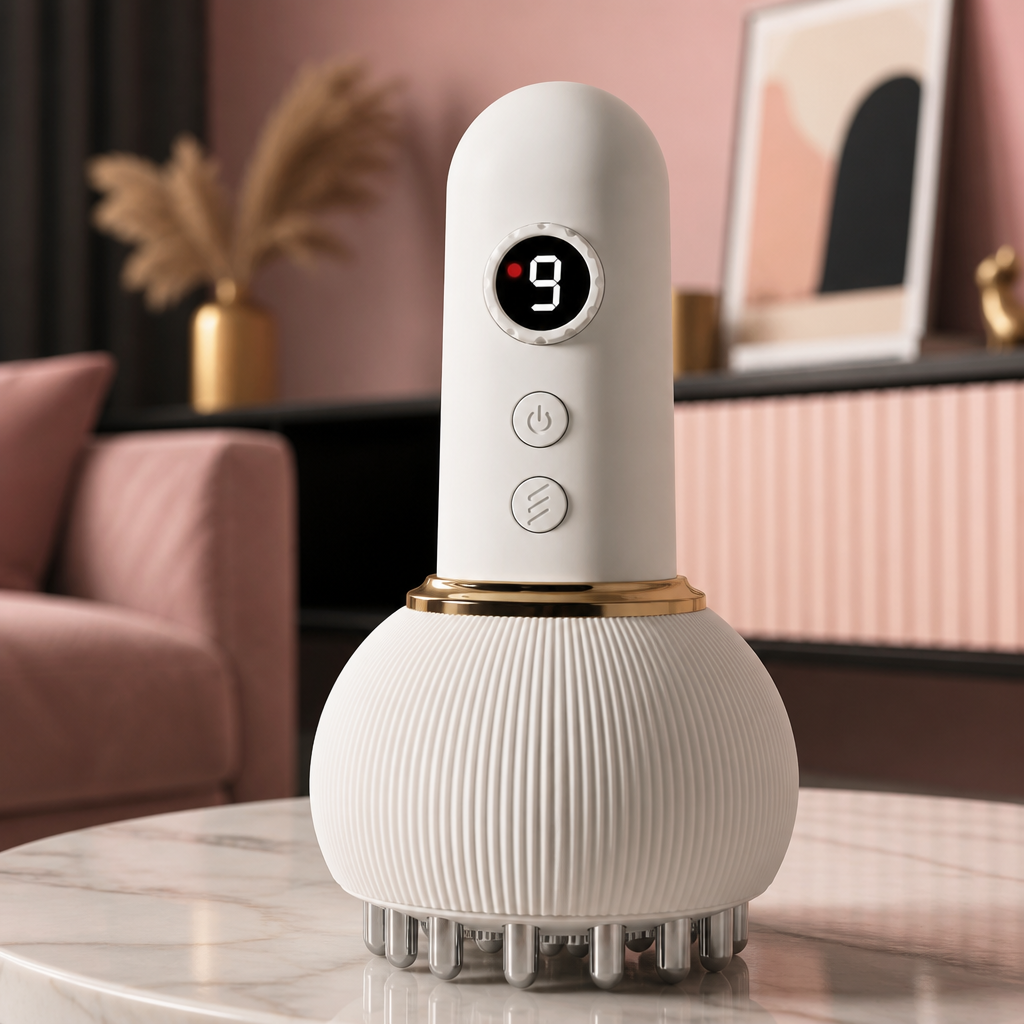 Uppvärmd Vibrationsmassageverktyg För Kroppsformning & Lymfmassage