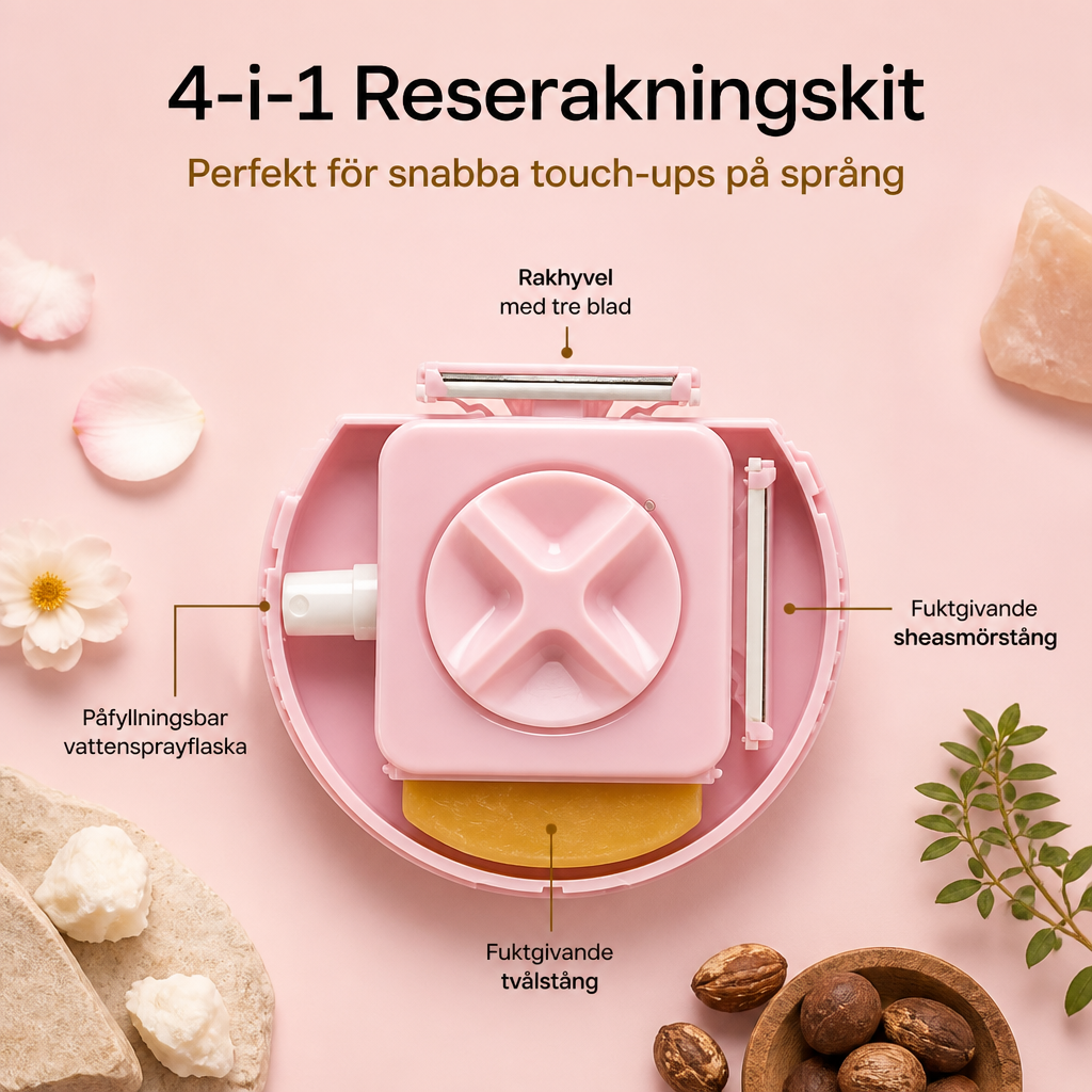 4-i-1 Reserakningskit – Perfekt För Snabba Touch-ups På Språng