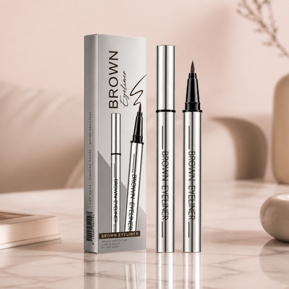 Ultraprecisionspenna för vattenfast flytande eyeliner