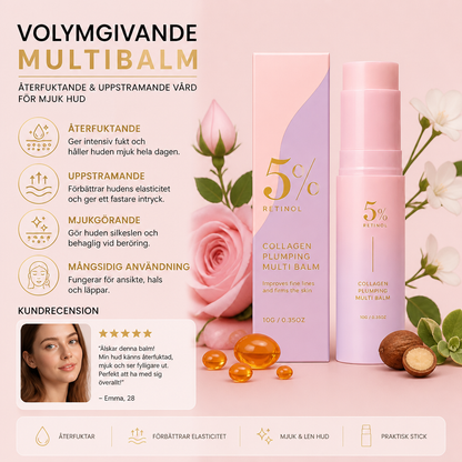 Volymgivande Multibalm – Återfuktande Uppstramande Vård För Mjuk Hud