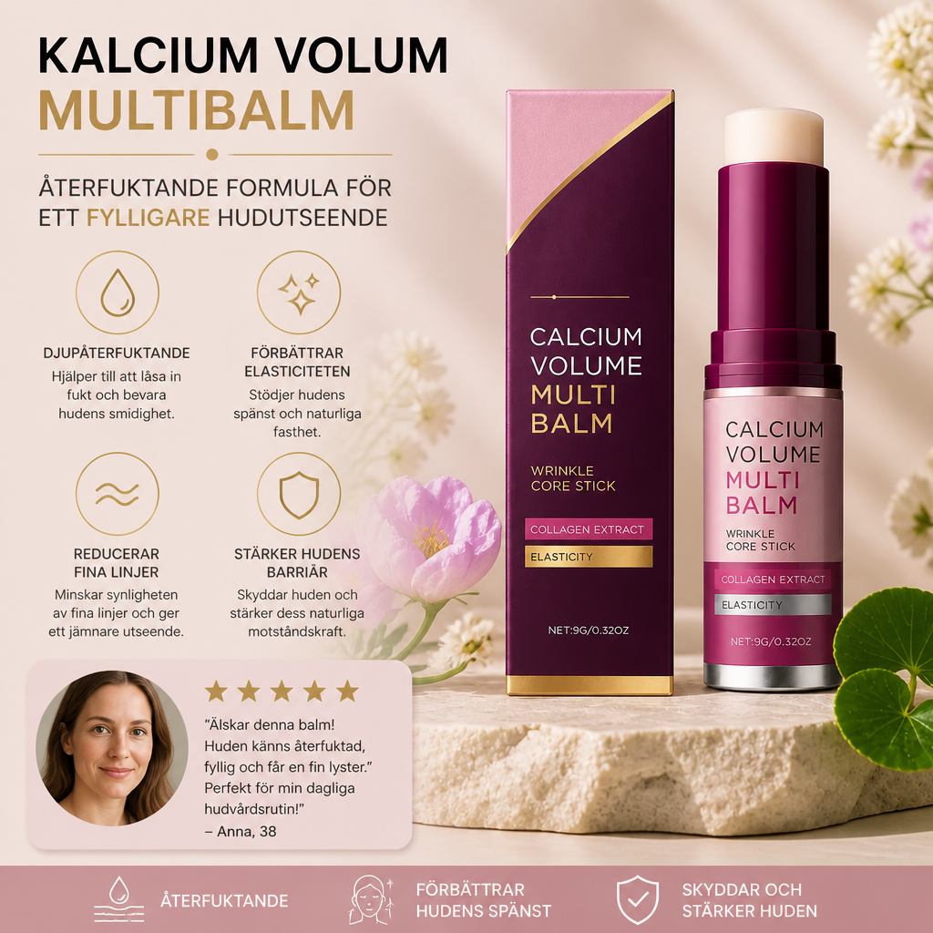 Kalcium Volym Multibalm – Återfuktande Formula För Ett Fylligare Hudutseende
