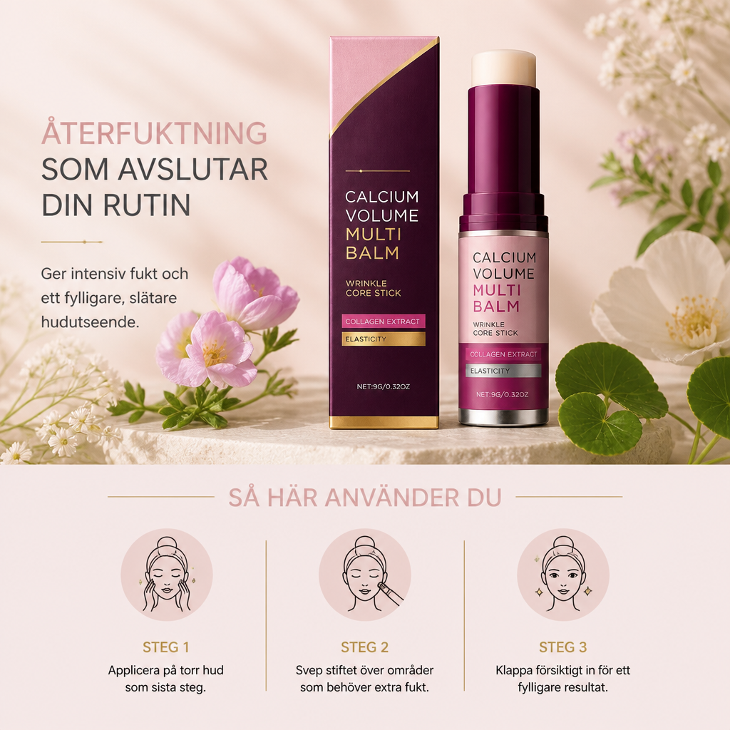 Kalcium Volym Multibalm – Återfuktande Formula För Ett Fylligare Hudutseende