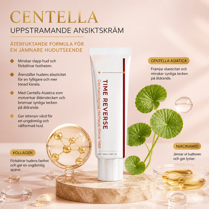 Centella Uppstramande Ansiktskräm – Återfuktande Formula För En Jämnare Hudutseende