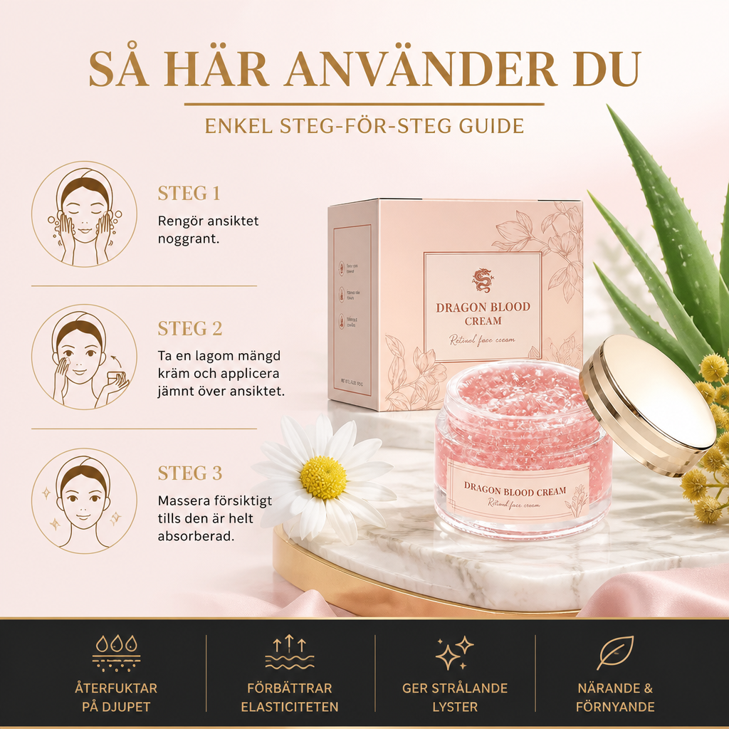 Retinol Ansiktskräm Med Hyaluronsyra För Slät Hud Med Strålande Utseende