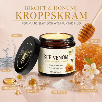 Bikgift & Honung Kroppskräm – För Mjuk, Slät Och Återfuktad Hud