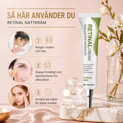 Retinal Nattkräm – Jämnar Ut & Återfuktar För En Fastare Hudutseende