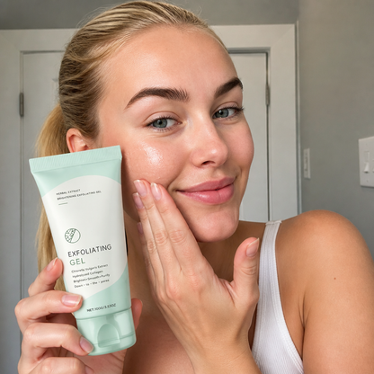 Kollagen Exfolierande Gel – Skonsam Förnyelse För Slät Och Strålande Hud