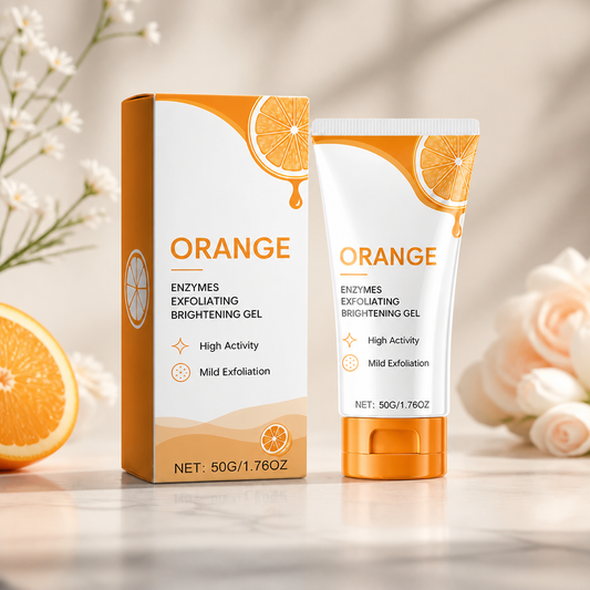 Apelsin Enzym Exfolierande Gel – Skonsam Lyster För Slät Och Fräsch Hud