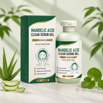 Mandelic Acid Skrubbgel – Skonsam Exfoliering För Mjuk Och Slät Hud