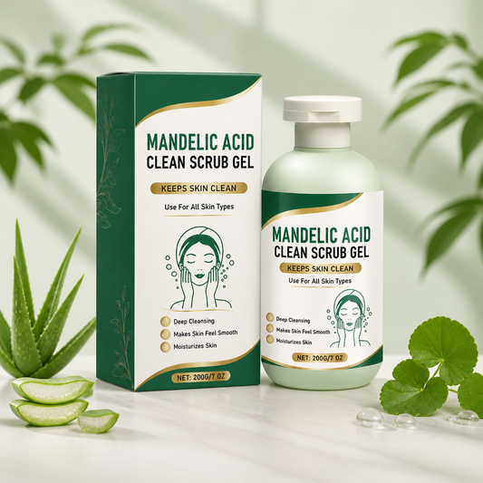 Mandelic Acid Skrubbgel – Skonsam Exfoliering För Mjuk Och Slät Hud