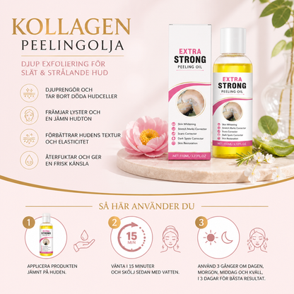 Kollagen Peelingolja – Djup Exfolierande Formula För Slät Och Strålande Hud